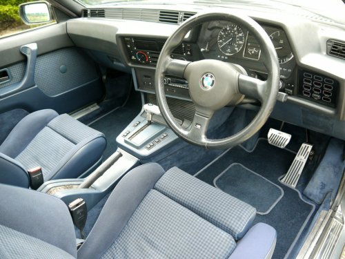 BMW E24 interior