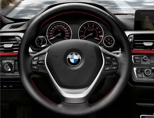 BMW F30 steering wheel