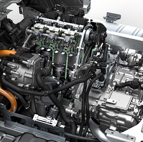BMW B38 engine is the secondary engine for the BMW i8