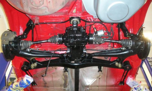 BMW E24 rear subframe