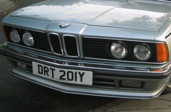 BMW E24 headlamp wipers