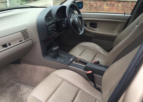 BMW E36 325i interior