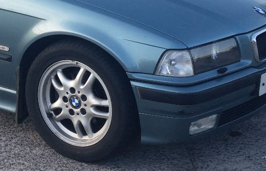 BMW E36 headlamp washers