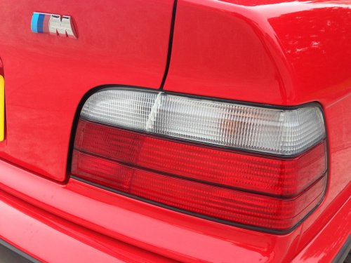 BMW E36 tail light clear