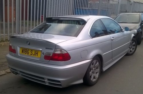 BMW E46 rear aero bumper