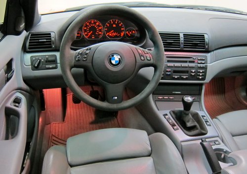 BMW E46 interior