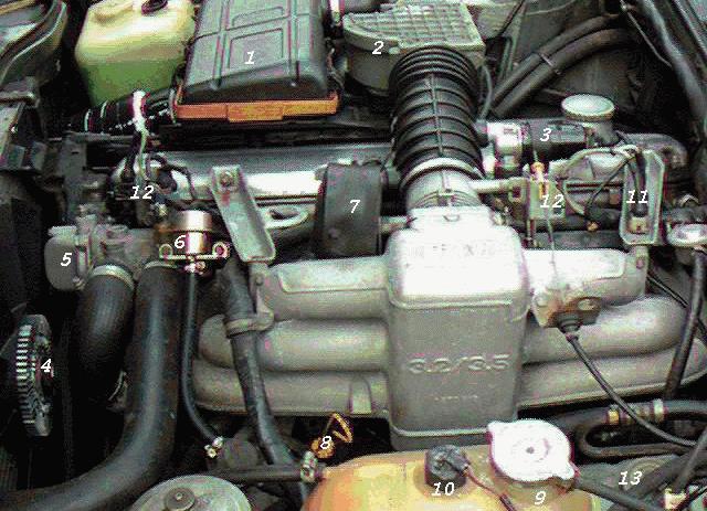 BMW M30 engine diagram