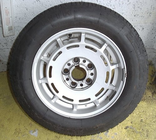 BMW E28 M535i TRX alloy wheel